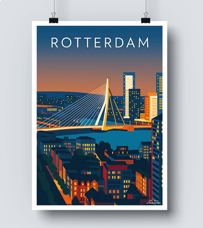 Affiche Rotterdam