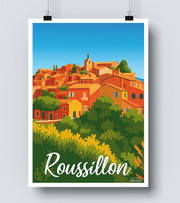 Affiche Roussillon