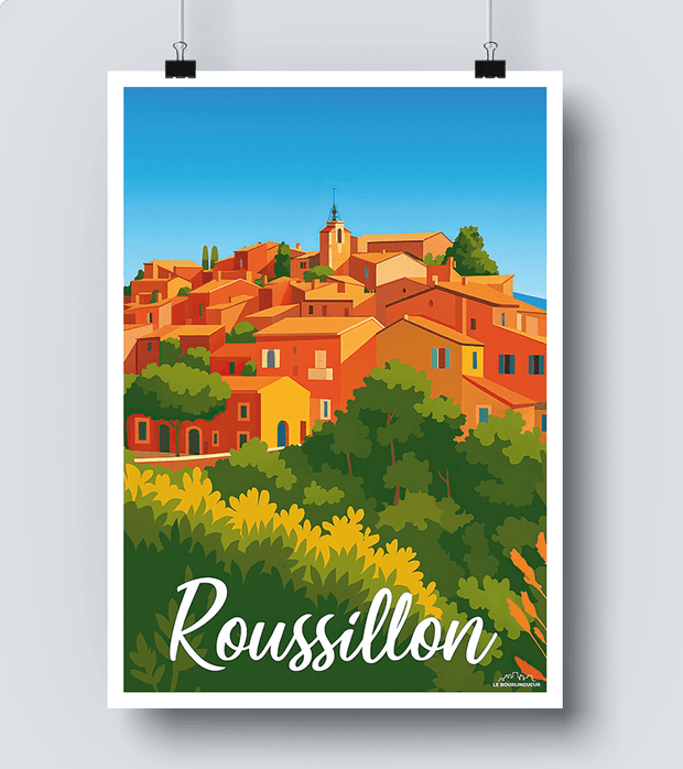 Affiche Roussillon