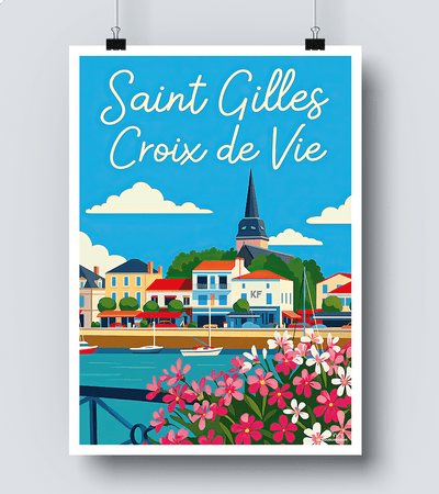 Affiche Saint Gilles Croix de Vie