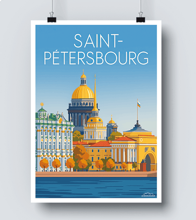 Affiche Saint Petersbourg