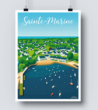 Affiche Sainte Marine