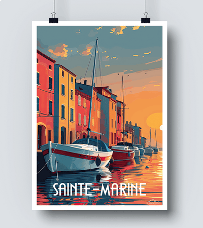Affiche Sainte Marine
