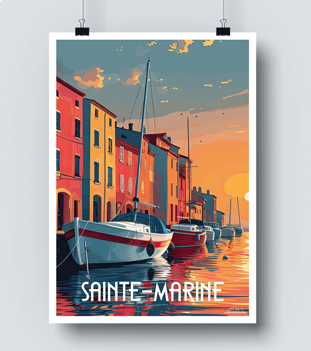 Affiche Sainte Marine