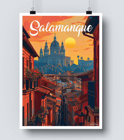 Affiche Salamanque