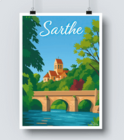 Affiche Sarthe
