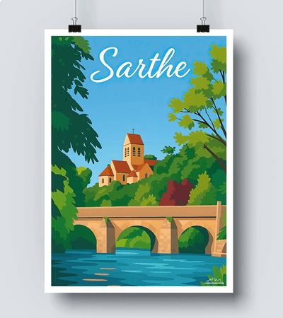 Affiche Sarthe