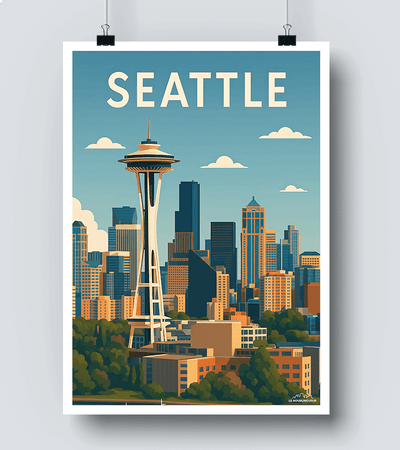 Affiche Seattle