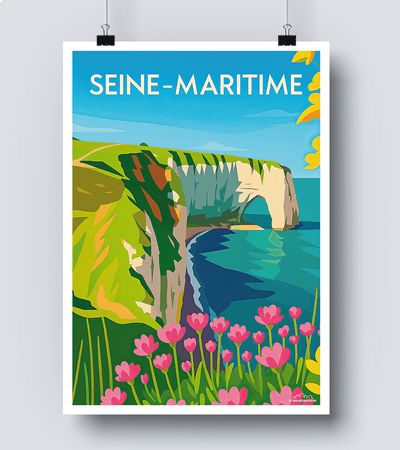 Affiche Seine Maritime