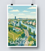 Affiche Seine Saint Denis