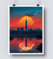 Affiche Séoul