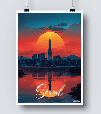 Affiche Séoul
