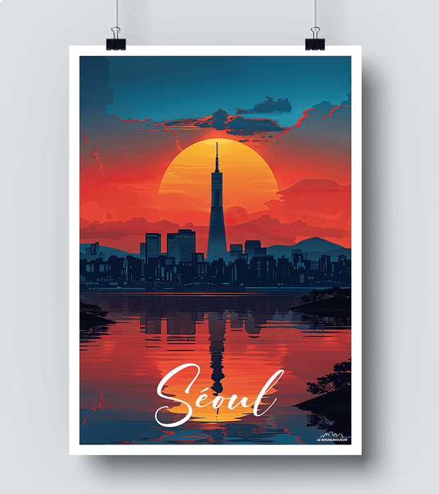 Affiche Séoul