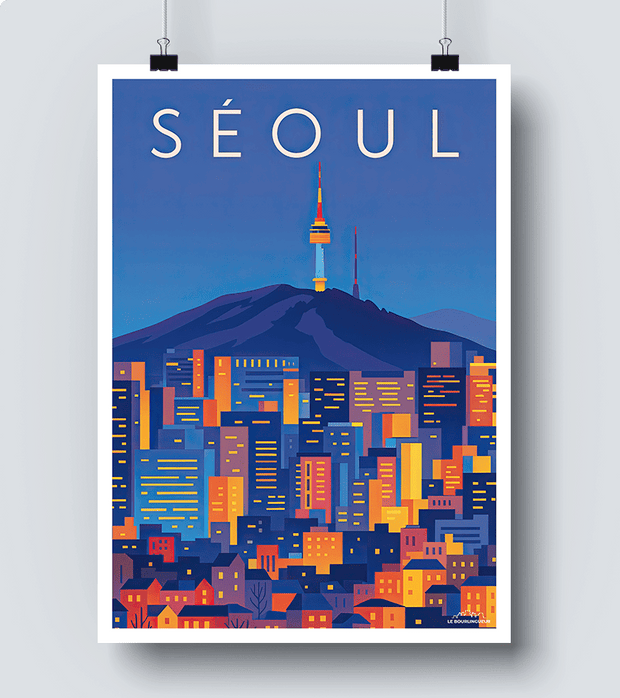 Affiche Séoul