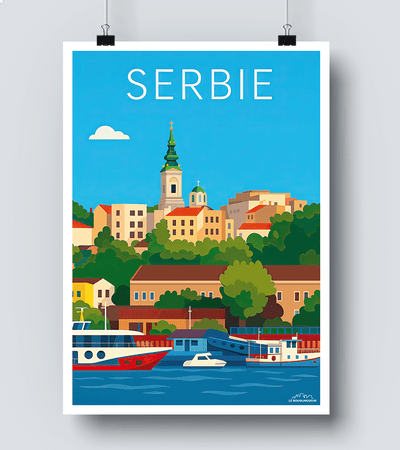 Affiche Serbie