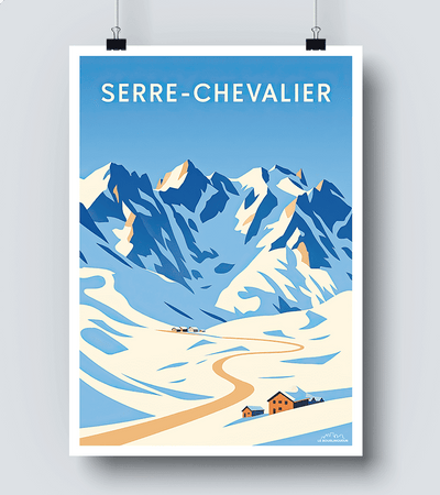 Affiche Serre Chevalier