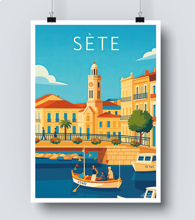 Affiche Sète