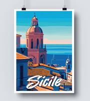 Affiche Sicile