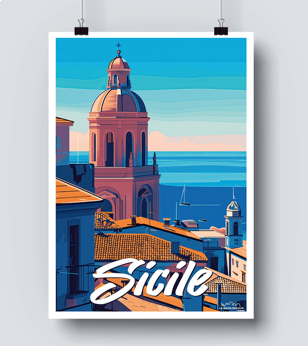 Affiche Sicile