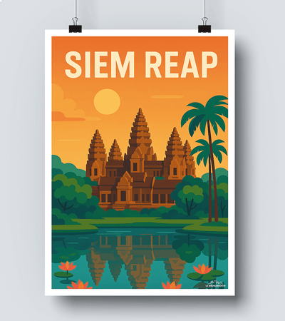 Affiche Siem Reap