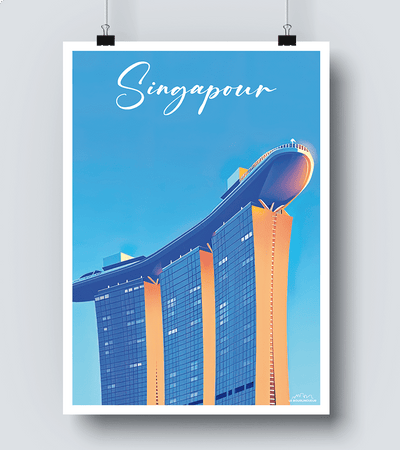 Affiche Singapour