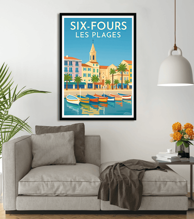 poster Six Fours les Plages