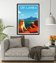 poster Sri Lanka Vintage