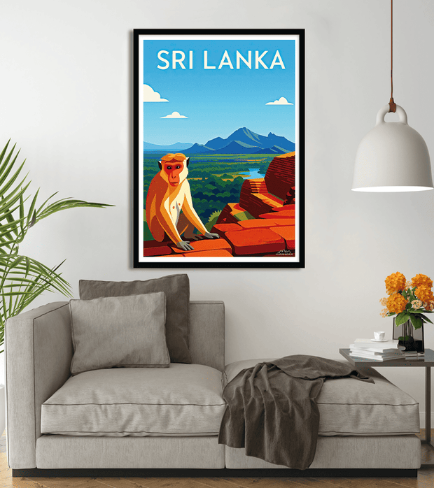 poster Sri Lanka Vintage