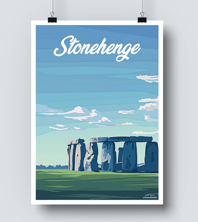 Affiche Stonehenge