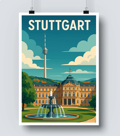 Affiche Stuttgart