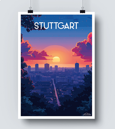 Affiche Stuttgart