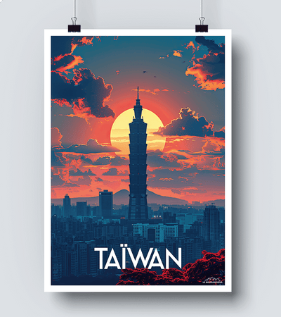 Affiche Taiwan