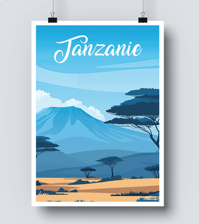 Affiche Tanzanie