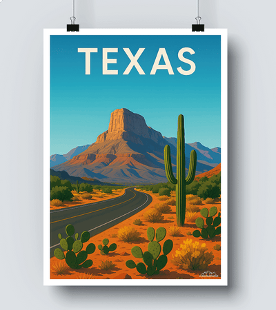 affiche Texas