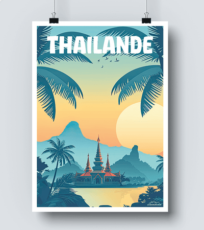 Affiche Thailande