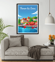 poster Thonon les Bains