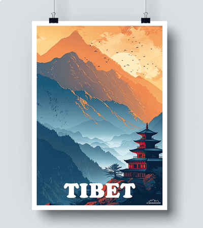 Affiche Tibet