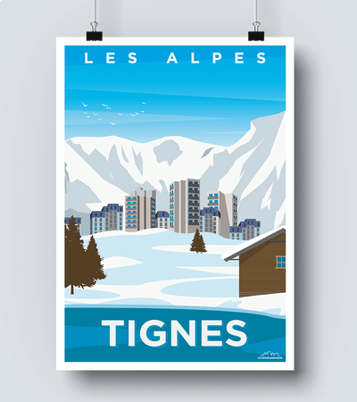 affiche Tignes
