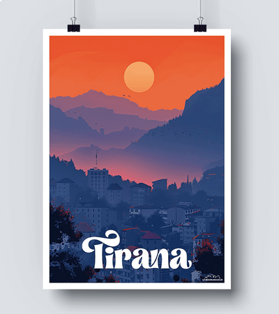 Affiche Tirana
