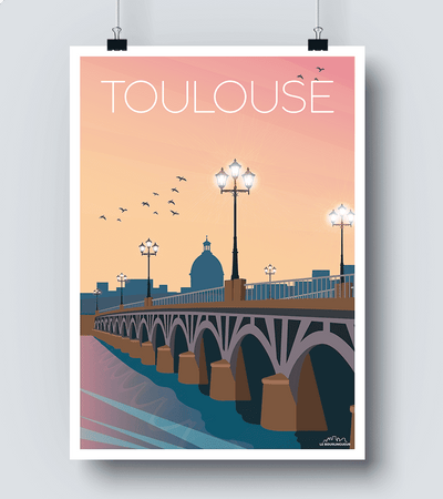 Affiche Ville de Toulouse