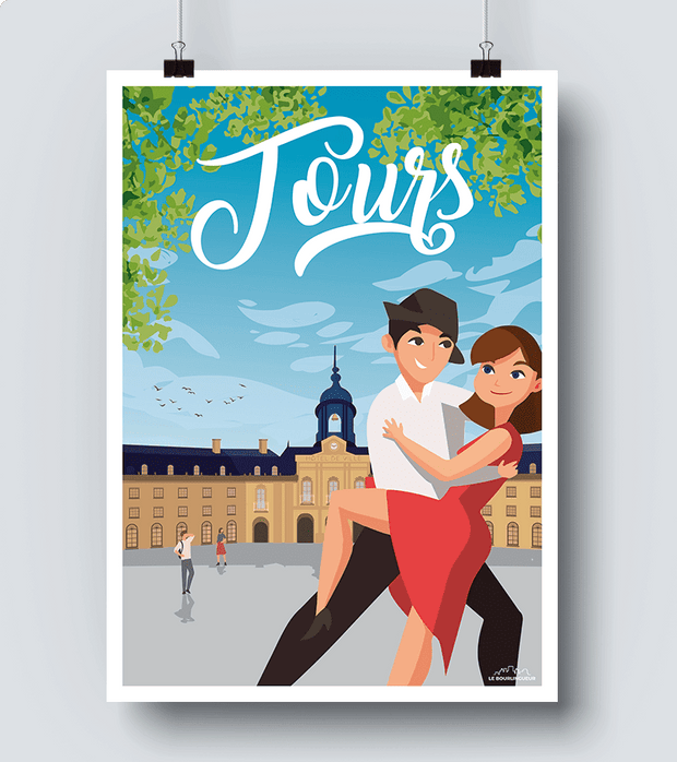 Affiche Tours ville