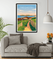 poster Bord de Mer Trégastel 