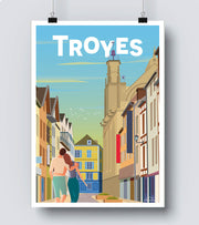 Affiche Troyes 