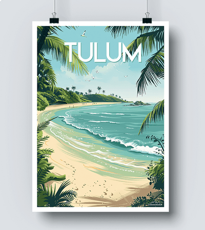 Affiche Tulum