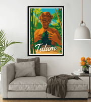 poster vintage Tulum
