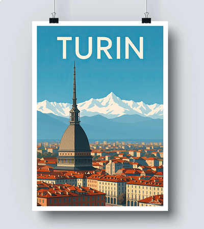 Affiche Turin 