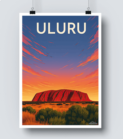 Affiche Uluru