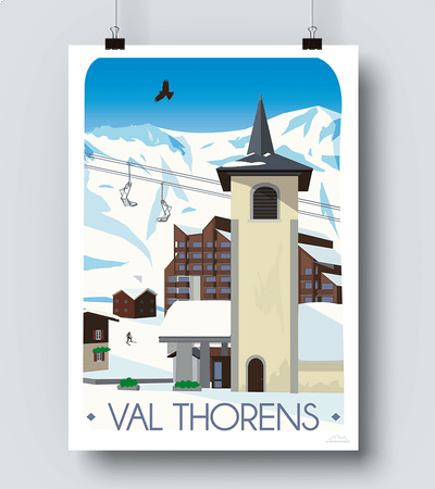 affiche Val thorens