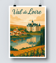 Affiche Val de Loire