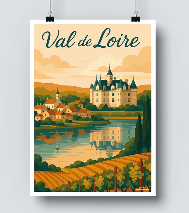 Affiche Val de Loire